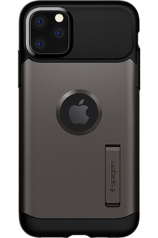 Spigen Apple Uyumlu iPhone 11 Pro İle Kılıf Slim Armor Gunmetal Gri