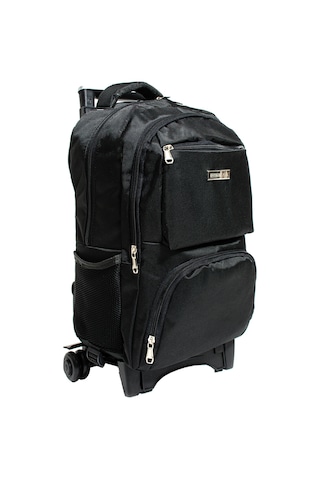 Çekçekli Laptop Gözlü Okul Ve Sırt Çantası