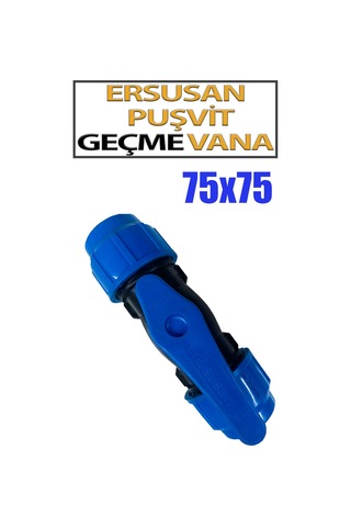 75x75 Geçme Vana Puşvit Boru Bağlantı Parçası Dayanıklı Su Sistemi