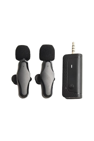 Hasaller Kablosuz Mikrofon Kablosuz Yaka Mikrofonu Kablosuz