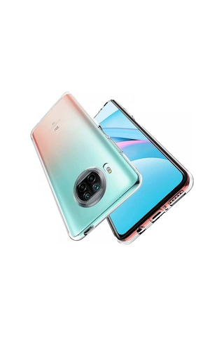 Xiaomi Mi 10t Lite Kılıf Lüx Şeffaf Silikon Çr