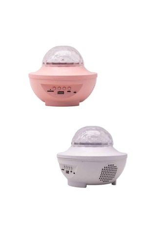 Dönen Işıklı Disko Topu Projektör Müzik Çalarlı Gldısptm - 91 Disco Speaker Çok Renkli