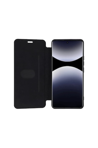 Uryport Xiaomi Redmi Note 14 Pro 5g Kılıf Flip Cover - Siyah