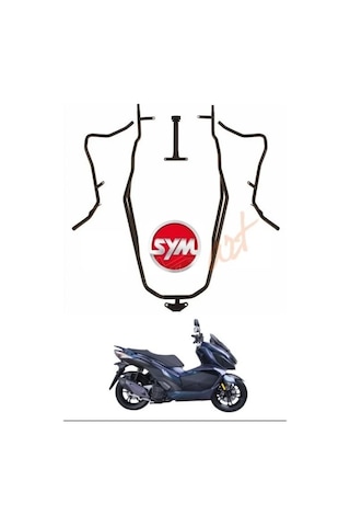 Sym Jet X Koruma Demiri Çevre Korkuluğu