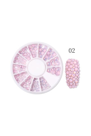 Ur Sugar Pink Pembe Süsleme Taş Seti
