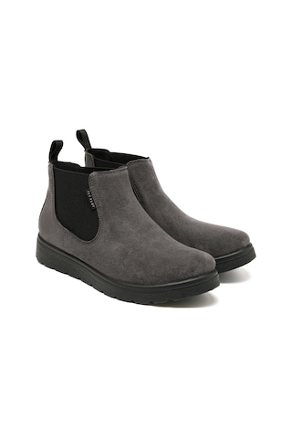Antracıte Bot Kadın 45 U33 Vx Fly Flot Cloth Woman Ankle Boot Anthracite Antrasit
