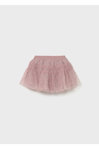 Mayoral Pembe Kız Bebek Puantiyeli Tül Etek 2901 Pembe