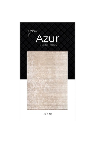 Pierre Cardin Azur Uz03d Bej Krem Pamuk Akrilik Yumuşak Dokulu Modern Kilim Halı