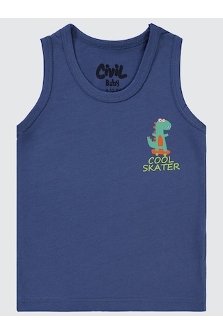 Civil Baby Erkek Bebek Atlet 9-18 Ay Lacivert Lacivert