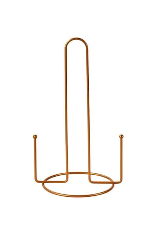 Edora Home Rose Misketli Kağıt Rulo Havluluk, Ergonomik Dik Havluluk - Metal Paslanmaz Rose