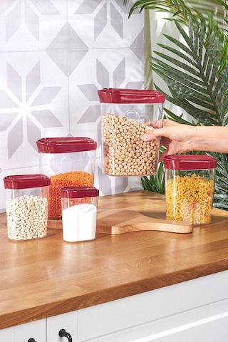 Karaca  Slot Red 5 Parça Saklama Kabı