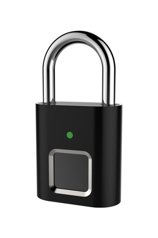 Fortunelane Küçük Boyutlu Akıllı Parmak İzi Kilit - Çanta, Dolap, Kapı Güvenliği İçin Parmak İzi İle Açılabilir Dayanıklı Kilit