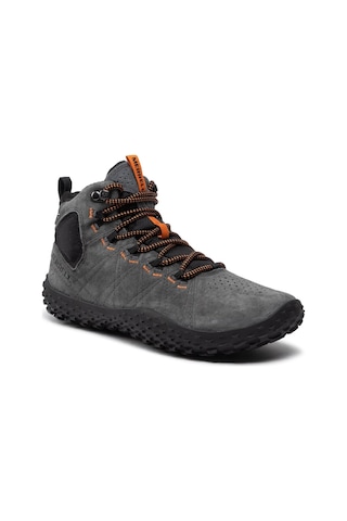 Merrell Wrapt Mıd Wp J036001 Waterproof Hakiki Deri Erkek Bot Gri