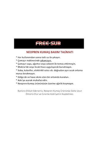 Free-Sub Diver Pro 3mm Aspendos Neopren Dalış Eldiveni Çok Renkli