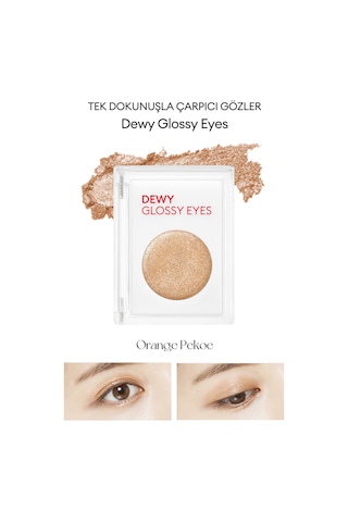 Missha M Dewy Glossy Eyes Parlak ve Işıltılı Görünüm Sunan Göz Farı Orange Pekoe