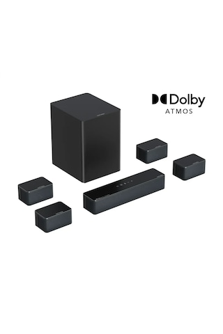 Ultımea Poseidon D80 Boom 7.1 Dolby Atmos Soundbar Kablosuz Subwoofer Hdmı Earc Bt 5.3 Utm U2623