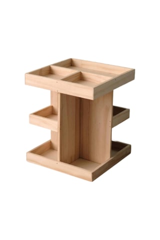 Homyl 360 Derece Dönebilen Makyaj Düzenleyici Saklama Standı