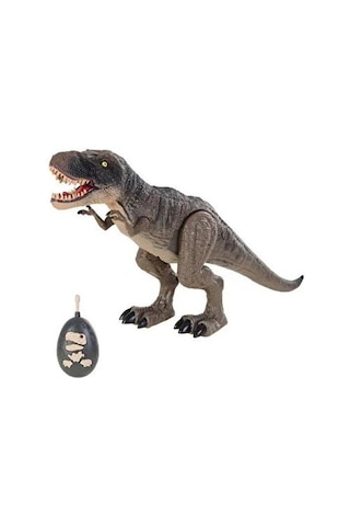 Uzaktan Kumandalı T-rex Dinozor 45 Cm - Buhar Çıkartan Sesli Işıklı Dev Figür