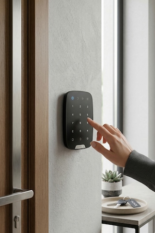Ajax Keypad Kablosuz Dokunmatik Şifre Paneli Akıllı Ev Ve İş Yeri Alarm Klavyesi