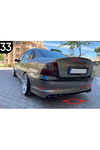 Opel Vectra B Arka Tampon Ek
