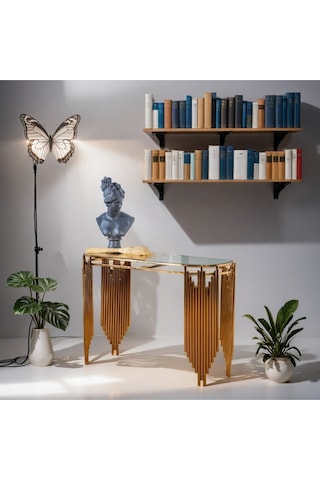 Ekgconcept Piyano Model Lüx Dresuar Gold Paslanmaz Kararmaz Metal Gold