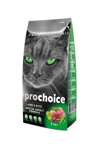Prochoice Pro 36 Kuzu Etli Yetişkin Kedi Maması 2 KG