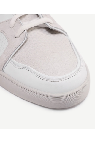 Yargıcı Deri-süet Detaylı Sneaker 24yeay4473x 002 Beyaz