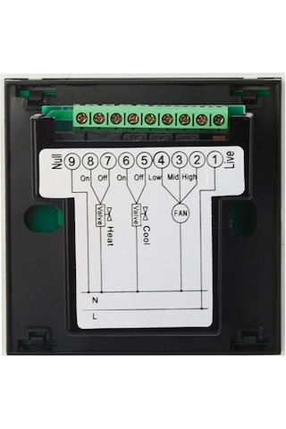 Hexa Controls RT226-B14 2/4 Borulu Fan Coil Termostatı