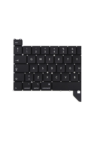 Apple Uyumlu MacBook Pro 13" 2020 A2251 Klavyekeyboard Tr Q Büyük Enter