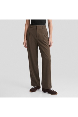 Qua Home Amara Kadın Wide Leg Pantolon Kahverengi Çok Renkli
