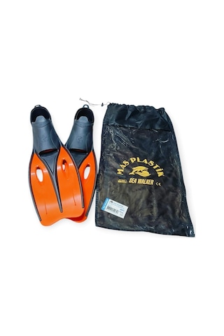 Sea Walker Çantalı Yüzücü Paleti 40-41 Turuncu