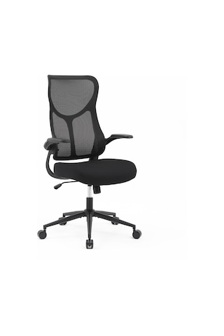 Techno Rest X Ergonomik File Sırtlı Ofis Çalışma Koltuğu Siyah Siyah