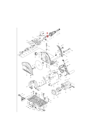 Makita SP6000J Rulman 6001 Ürün Kodu 211131-2