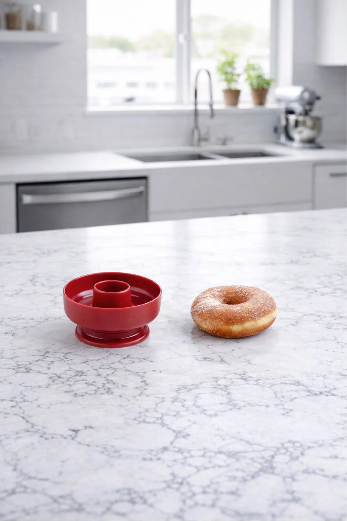Donut Kek Kalıbı - Hamur Kesici Ve Şekillendirici Çok Renkli