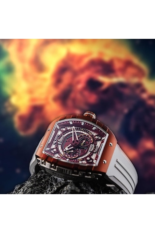 Nubeo Nb-6087-02 Erkek Kol Saati Metalik Gri