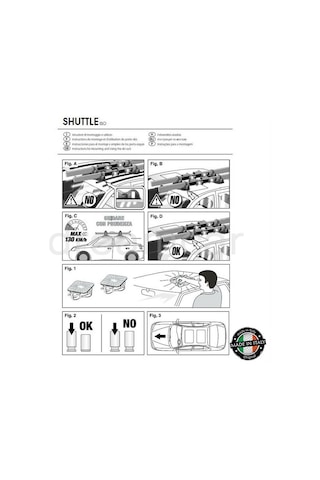 Shuttle Mıknatıslı Kayak Bagajı Made İn Italy