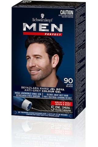 Schwarzkopf Men Perfect Saç Boyası 90 - Siyah X 2 Adet