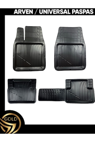 Gold Fiat Siena 1997-2002 3d Phonix Kauçuk Havuzlu Oto Paspas