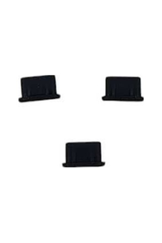 Tüm Type-c Telefonlara Uyumlu Toz Ve Kir Önleyici Şarj Soketi Koruyucu Tıpa Slikon 3 Adet Siyah