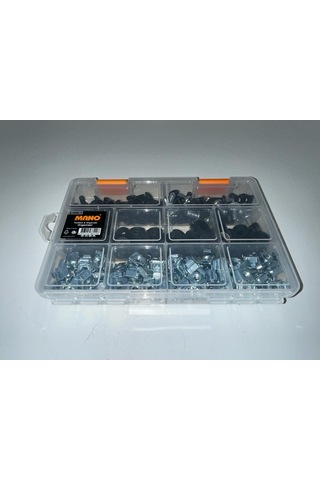 Rack Kabinet Server M6 Kafes Somun ve M6 Vida 100 Adet