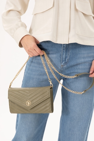 U.S. Polo Assn. Kadın Haki Zincir Askılı Çapraz Çanta 50300328-VR027
