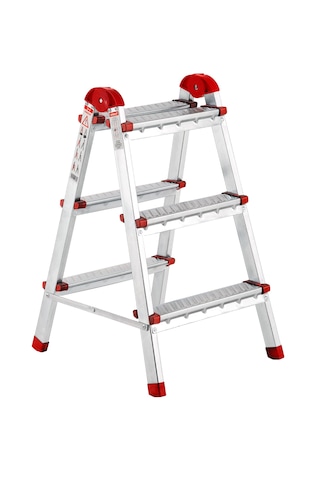 Çift Çıkışlı Katlanabilir Ev Tipi Merdiven 6+6