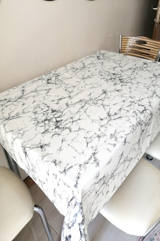 Altı Astarlı Muşamba Masa Örtüsü -kare Yuvarlak Dikdörtgen Mrm