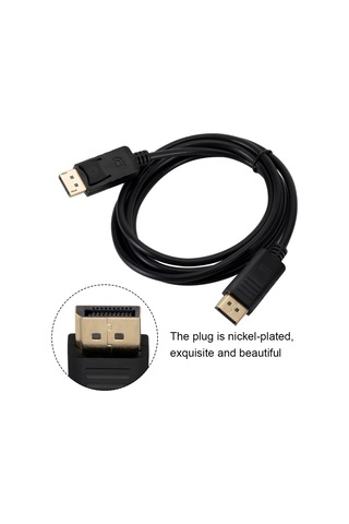Singree 1.8 Metre Yüksek Kaliteli Displayport Kablosu - Full Hd 1080p Video Ve Ses İçin Mükemmel Performans