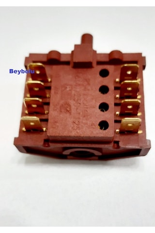 Icf Fırın 8 Uç Icf 4+4 Şartel Kademe Şalter Düğmesi