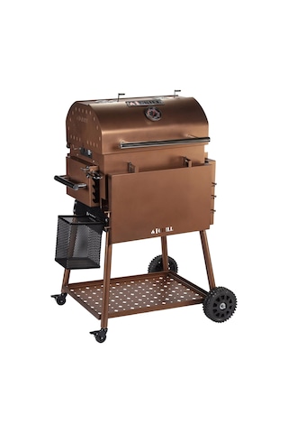 Igrıll Barbekü Hub 515 Mm Kömürlü Mangal Kahverengi