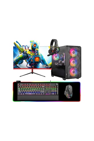 Dragos DRX6885 R7-5700X 32 GB 1 TB NVMe RTX3050 27" Dos Masaüstü Oyuncu Bilgisayarı