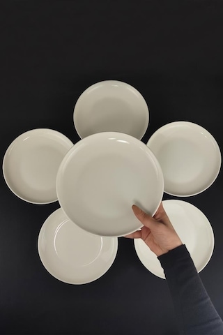 Digithome 6 Lı Semazen Form Pasta Tabağı 21 Cm Tl4034538