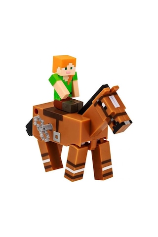 Pmı/mc1014 Minecraft 3d Kurma Mekanizmalı Figürler 2li Asorti