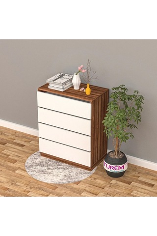 Parma Şifonyer Mdf Beyaz